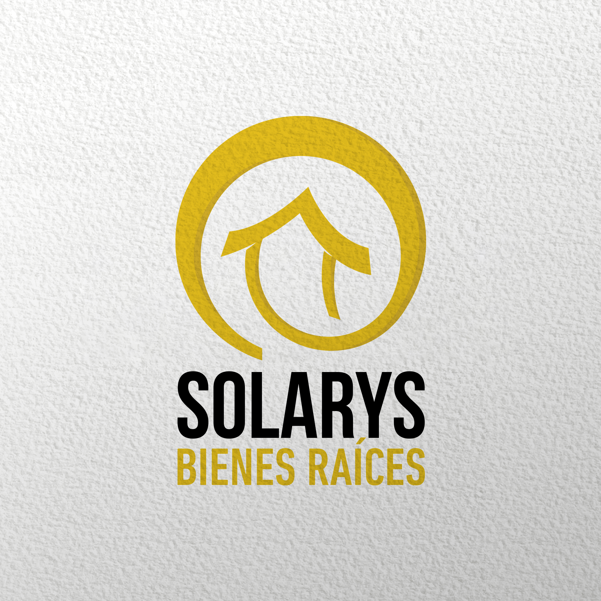 Diseño logotipo Solarys Bienes Raíces