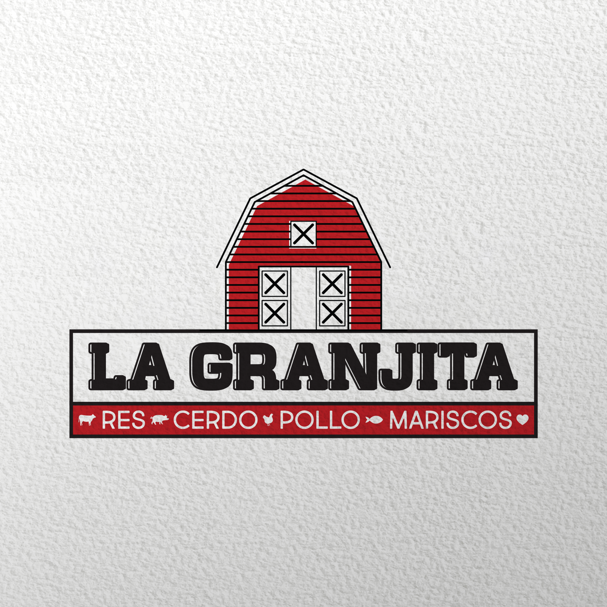 DISEÑO LOGOTIPO LA GRANJITA