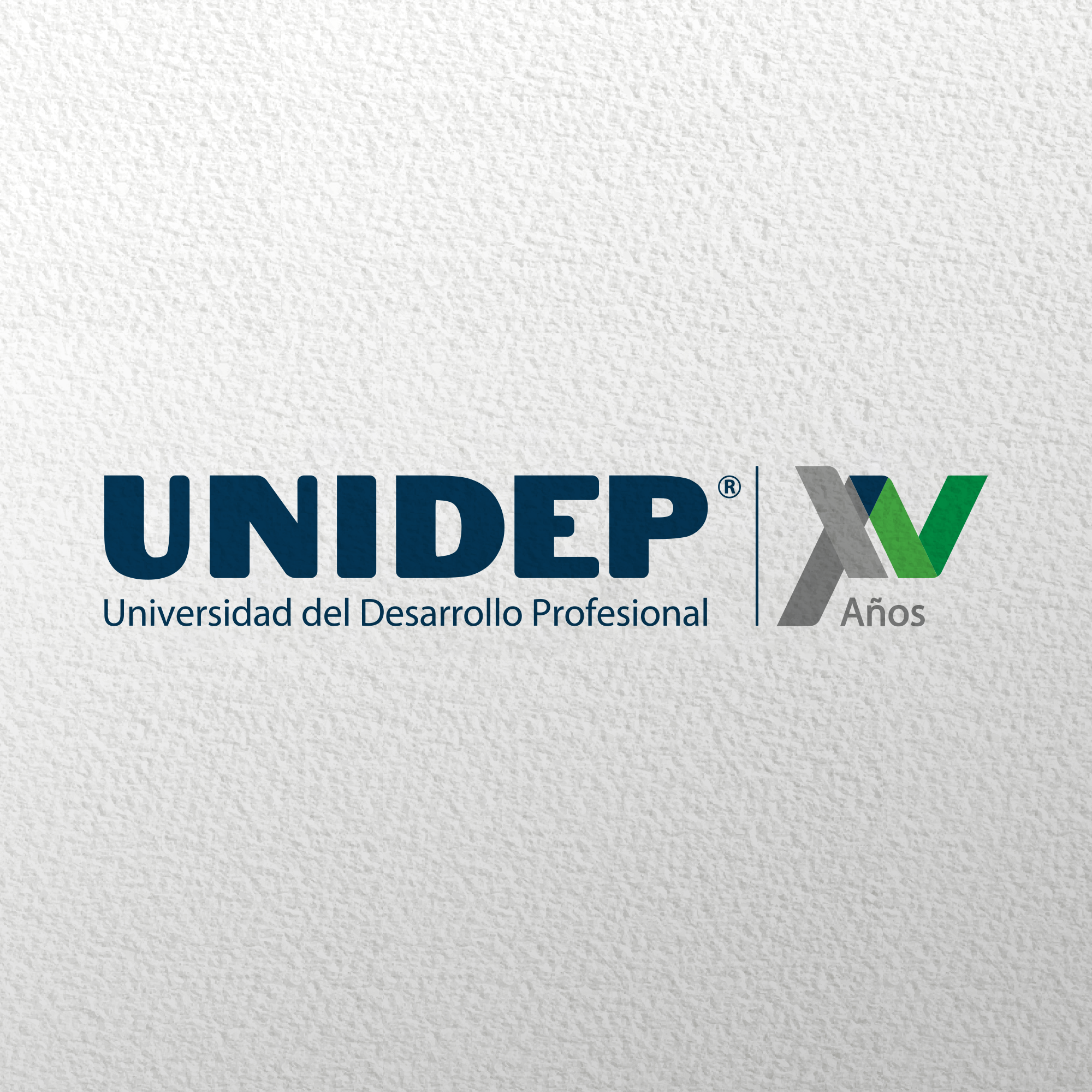 DISEÑO LOGOTIPO XV Aniversario UNIDEP