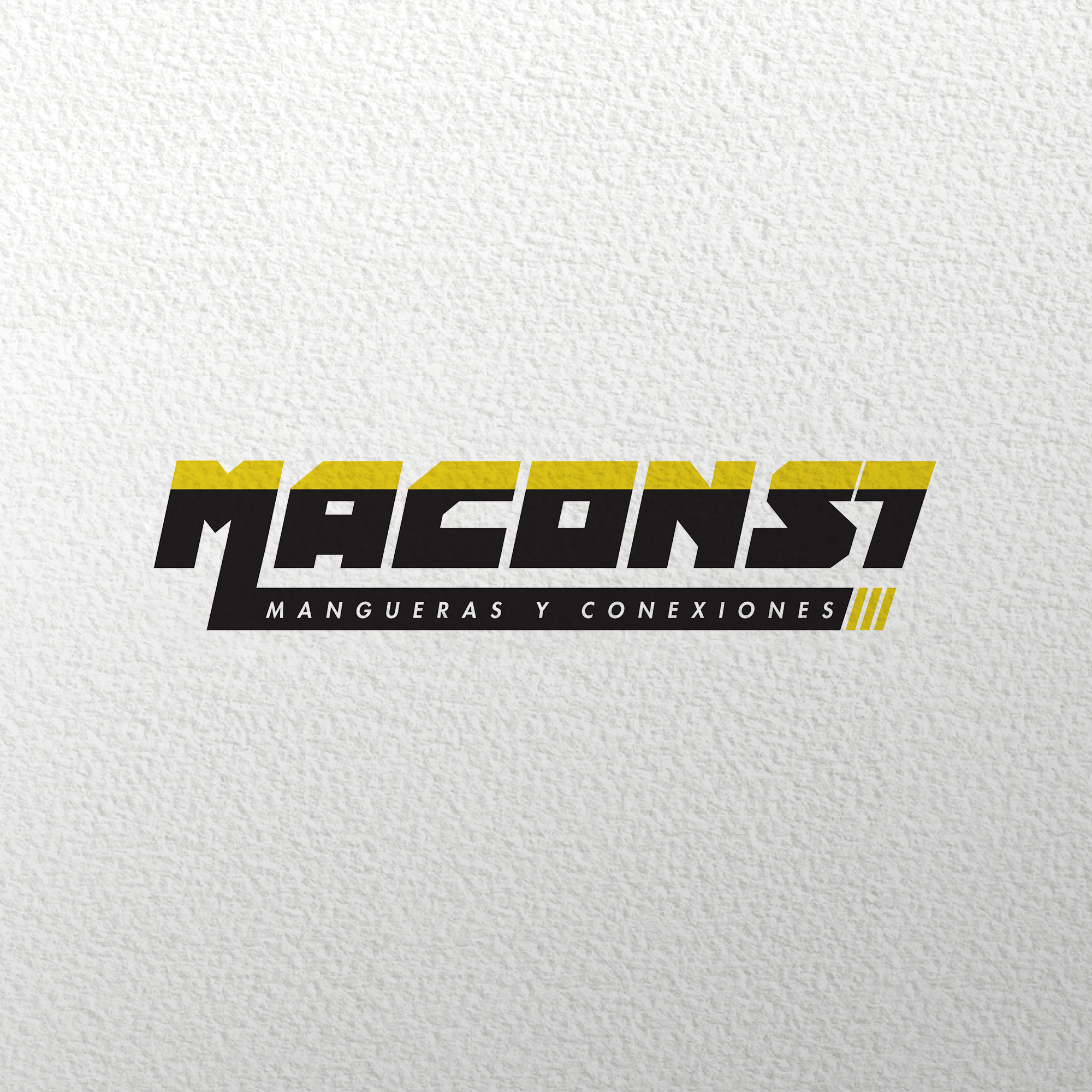 DISEÑO LOGOTIPO MACONSI Mangueras y Conexiones